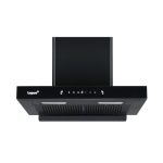 Livpure Fenix 60 cm | T-Shape Chimney | 1400 m³/hr Suction | Filterless | Touch & Gesture Control | Low Noise | 10 Years Motor + 2 Years Comprehensive Warranty | Black