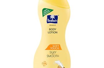 Parachute Advansed Soft Touch Body Lotion for Women & Men, All Skin types, 225ml | Pure Coconut Milk & Honey, 100% Natural, 72h Moisturisation
