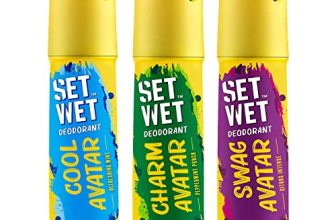 SET WET Deodorant Spray Perfume Cool, Charm & Swag Avatar for men, 150ml (Pack of 3)