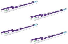 EcoLink EcoLink Champion Compact 4-ft Batten for Living Room & Bedroom 20 W 110.3 cm Tube Light(White, Pack of 4)