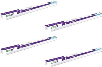 EcoLink EcoLink Champion Compact 4-ft Batten for Living Room & Bedroom 20 W 110.3 cm Tube Light(White, Pack of 4)
