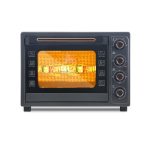 Pigeon Oven Toaster Grill 50 Liters OTG with Rotisserie, Oven Toaster and Grill for Grilling and Baking Cakes (Grey)