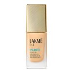 LAKMÉ 9to5 Hya Matte Full Coverage, All Skin type Foundation + Hyaluronic Acid Warm Creme – 25ml