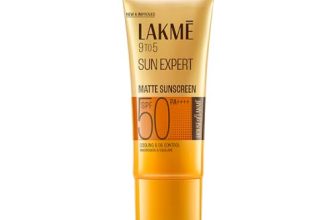 Lakme SPF 50 PA++++ Sunscreen Lotion for Bright Skin | In Vivo Tested | UVA UVB Blue Light Protection | Water light| No White Cast | Niacinamide| For All Skin Types | 50 ml