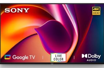 Sony Bravia 108 cm (43 inches) 4K Ultra HD Smart LED Google TV KD-43X64L (Black)