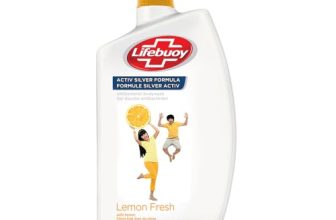 Lifebuoy Body Wash Lemon Fresh, 1l| Refreshing Clean and Germ Protection