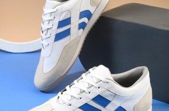 Roadster Men’s SS26 Casual Lace Up Shoes Sneakers For Men(White, Blue, Camel , 8)