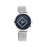 Fastrack Women Metal X Ananya Panday-Fit Out Analog Blue Dial Watch-Nn6210Sm03/Np6210Sm03, Band Color-Purple