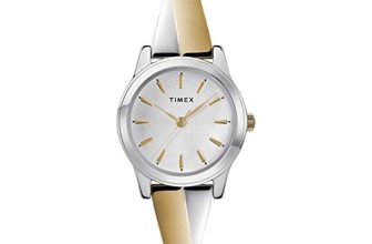 TIMEX Round 25mm Silver Dial Analog Women Watch – TW2R98600UJ
