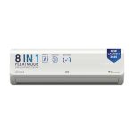IFB 1 Ton 3 Star,New star rated, AI Powered Inverter Split AC,Hybrid Mode, 8in1 Flexi Mode, Heavy Duty Compressor, Long Air Throw, Self Clean, Dual Gold Fins, 100% Copper, CI133SL11RGM3, white