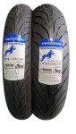 Motorcycle Tyre Combo Pack, 100/90-18 56H TL and 130/70R18 63V TL Radial, specifically designed for RE 350 Interceptor 650, 3 Years Manufacturing Warranty (Manufacturing Date 2024)