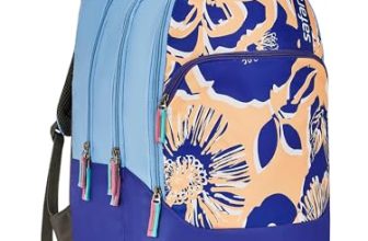 Safari Cloudflora School Bag For Girls, Capacity – 36L, 3 Compartments Backpack For kids