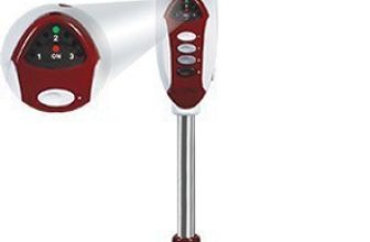 HAVELLS Sprint LED with 2 Year Warranty Energy Saving 400 mm Pedestal Fan(Wine Red | Pack of 1)