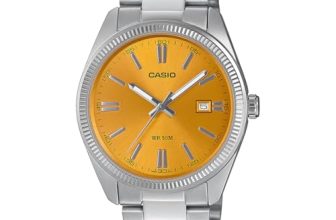 Casio Enticer Men MTP-1302PD-9AVEF Analog Yellow Dial Men (A2369)