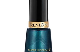REVLON Glossy Finish Nail Enamel, Peacock Blue, 8ml