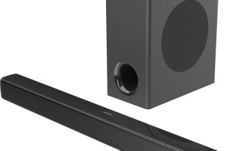 PHILIPS TAB4301/94 100 W Bluetooth Soundbar(Black, 2.1 Channel)