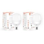 Orient Electric Eternal Shine LED Bulb 50W, B22d Cap, 6500K (Pack of 2)