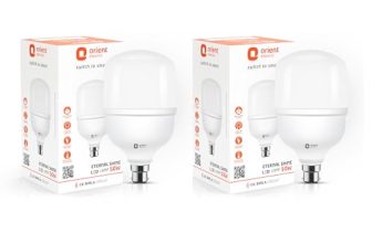 Orient Electric Eternal Shine LED Bulb 50W, B22d Cap, 6500K (Pack of 2)