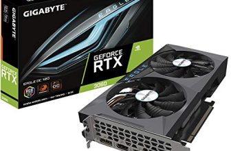 GIGABYTE GV-N3060EAGLE OC-12GD 12GB GDDR6 pci_Express_x16 Graphics Card
