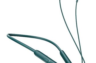 Boat Rockerz 245 v2 Pro, 30h Battery, ENx Tech, Fast Charge, Dual Pairing, Magnetic Buds, USB Type-C Interface & IPX5, Bluetooth in Ear Neckband, Wireless with Mic Earphones (Teal Green)