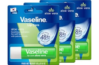 Vaseline Lip Care Cocoa Butter Lip Balm Stick 4.8g (Pack of 3)