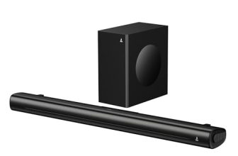Boat Aavante 2.1 2450, 240W Signature Sound, 2.1-Channel with Wireless Subwoofer, BT v5.4, Multiple Ports, EQ Modes, Bluetooth Sound bar, Home Theatre Soundbar Speaker (Premium Back)