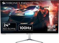 ZEBRONICS 60.96 cm (24 inch) Full HD VA Panel Wall Mountable Monitor (ZEB-A24FHD LED)(Response Time: 14 ms, 100 Hz Refresh Rate)