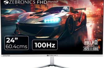 ZEBRONICS 60.96 cm (24 inch) Full HD VA Panel Wall Mountable Monitor (ZEB-A24FHD LED)(Response Time: 14 ms, 100 Hz Refresh Rate)