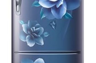 Samsung 183 L, 3 Star, Digital Inverter, Direct-Cool Single Door Refrigerator (RR20H2723CU/NL, Camellia Blue, Single Touch Defrost, 2026 Model)
