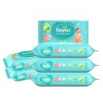 Pampers Baby Gentle Wet Wipes with Lid 72 Count (Pack of 1) | with Aloe Vera and Vitamin E | 97% Pure Water | Paraben free