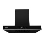 Crompton QuietPro Inverter Motor Box 60cm Filter less Auto Clean Wall Mounted Chimney Black 1450 CMH – CHD-QPVB60FLE-MBL