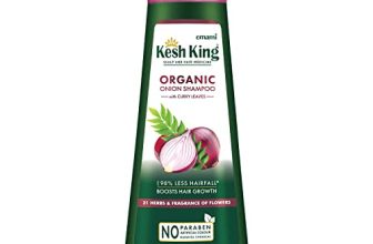 Kesh King Ayurvedic Onion Shampoo with 21 Herbs, Reduces Hairfall & Boost Hair Growth, 300ml
