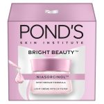 Pond’s Bright Beauty Light Cream with UV Filter | Niasorcinol | 100x Better than Vitamin C | Niacinamide | Fades Dark Spots, Brightens Skin, 50g