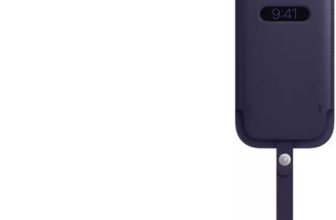 Apple Pouch for iPhone 12 Pro(Deep Violet, Leather)