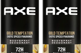 AXE Gold-Temptation Body Spray  –  For Men(430 ml, Pack of 2)