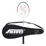 Silver’s Aluminium Stricker Badminton Racket with Full Cover(Red/White)