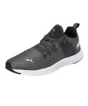 Puma Mens Glanza v2 Dark Shadow-White Sneaker – 10UK (38878705)