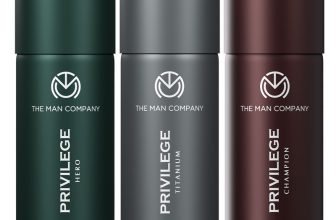 THE MAN COMPANY Privilege Hero, Titanium & Champion | Long-Lasting Deodorant Spray  –  For Men(450 ml, Pack of 3)
