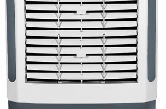 Sansui 93 L Desert Air Cooler Smart Water Monitoring , 3-Side HoneyComb Cooling Pad(White, Grey, DESERT)