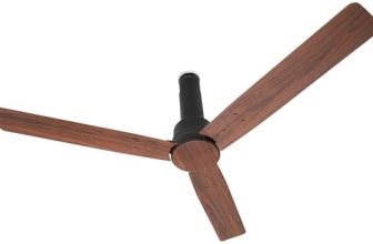 Havells 1200mm Elio Prime BLDC Ceiling Fan | Remote Controlled, High Air Delivery Fan | 5 Star Rated, Upto 60% Energy Saving, 2+1* Year Warranty | (Pack of 1, Wallnut Matte Black)