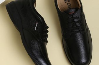 RED CHIEF Genuine Leather Casual Sneakers for Men Black RC3506 001 Lace Up Shoes For Men(Black , 8 UK/India)