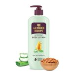 Bajaj Almond Drops Ultralight Body Lotion for Women and Men | Refreshing Hydration- Aloe Vera, Almond Oil & Vitamin E, 400 ml