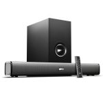 Mivi Nex 150 Soundbar with Subwoofer | 150W Home Theater Speaker | 2.1 Channel Sound Bar for Smart TV | Bluetooth v5.3 | HDMI, ARC, Coaxial & USB Speaker Home Theatre | Made in India (Black)