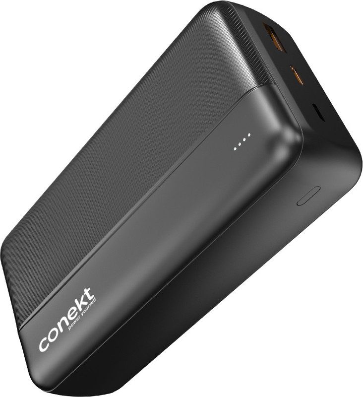 Candytech 30000 mAh Power Bank(Black, Blue, White, Lithium Polymer, Fast Charging for Mobile)