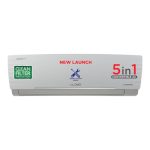 Lloyd 1.5 Ton 5 Star, New star rated, Inverter Split AC (5 in 1 Convertible, Cools Even at 52°C, Smart 4 Way Air Swing, Turbo Cool, Anti Corrosion Coating, 100% Copper, White, GLS18I5KWGGW)