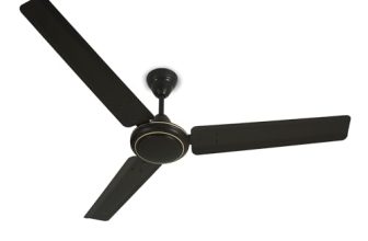MILTON Brezza 1200mm (48″) High Speed Ceiling Fan for Home | 400 RPM Powerful Motor | BEE Star Rated Energy Saving Fan | 5 Speed Mode |Rust Resistant |High Air Delivery |1 Year Warranty |Matt Black