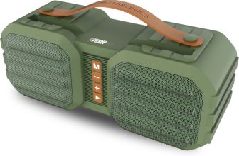 ZEBRONICS Sound Feast 50, Pendrive Slot, mSD Card, Call Function 14 W Bluetooth Speaker(Green, Brown, Mono Channel)