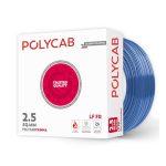 Polycab Primma 90m, 1sqmm. •Heat Resistant •Eco Friendly • Lead free PVC insulation •Mositure resistant •Flame Retardant •99.97% Electrolytic Grade Copper【Blue】