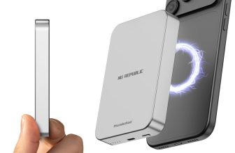 Nu Republic 10000 mAh 22.5 W Wired & Wireless With MagSafe Compact Pocket Size Power Bank(Silver, Lithium Polymer, Fast Charging for Mobile, Earbuds, Smartwatch, Tablet)