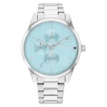 Tommy Hilfiger Camille Quartz Analog with Blue Dial Silver Stainless Steel Strap Watch for Women – TH1782767W